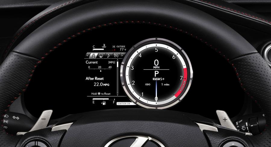 Панель приборов Lexus IS300 AWD F-Sport 2015 года  (фото 35 из 48)